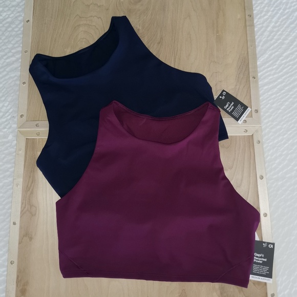 GAP BUNDLE GapFit Recycled Power High Neck Brami - NWT (L) - Picture 2 of 12